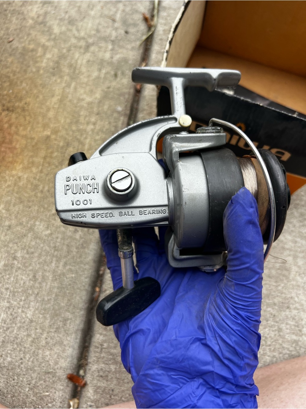 Vintage Daiwa Punch 1001 Spinning Fishing Reel - Picture 2 of 11